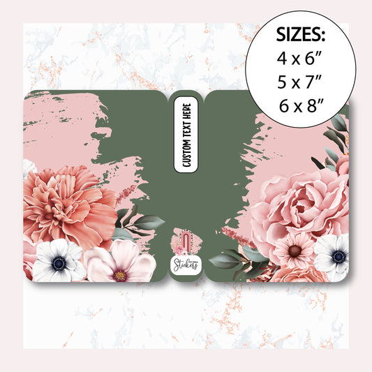 C002 053 | LEOPARD PRINT & FLORAL | STICKER ALBUM