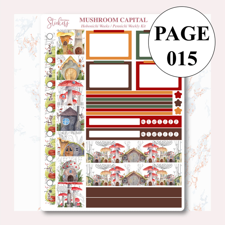 C003 | Mushroom Capital | HOBONICHI WEEKS WEEKLY KIT
