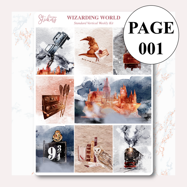 Wizarding World - Weekly Vertical Kit