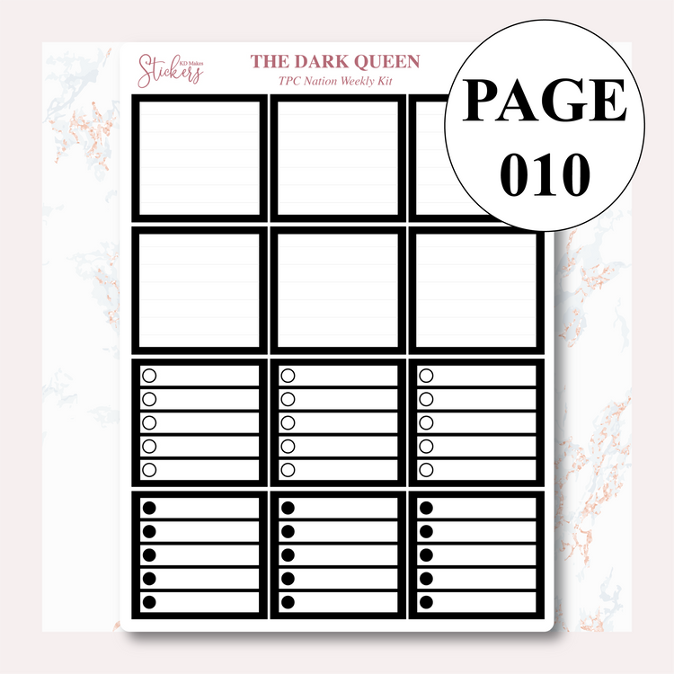 The Dark Queen Academic Weekly Kit