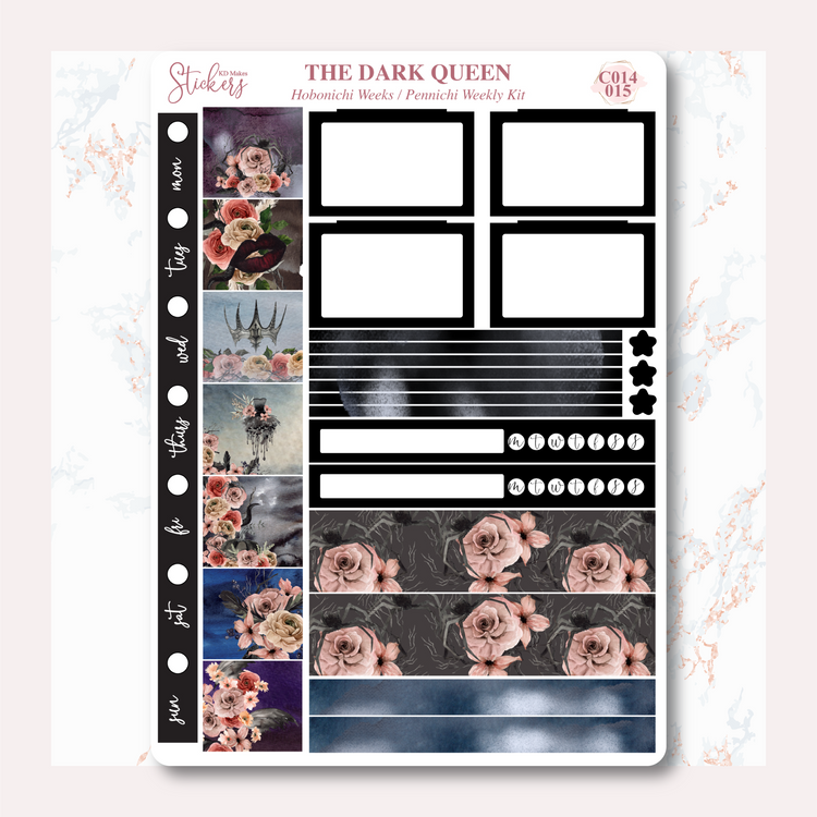 The Dark Queen | HOBONICHI WEEKS WEEKLY KIT