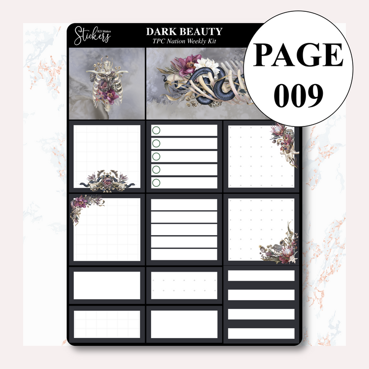 Dark Beauty Academic Weekly Kit