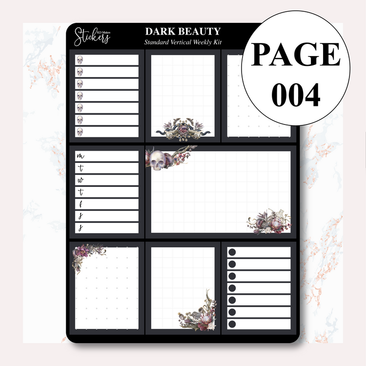 Dark Beauty - Weekly Vertical Kit
