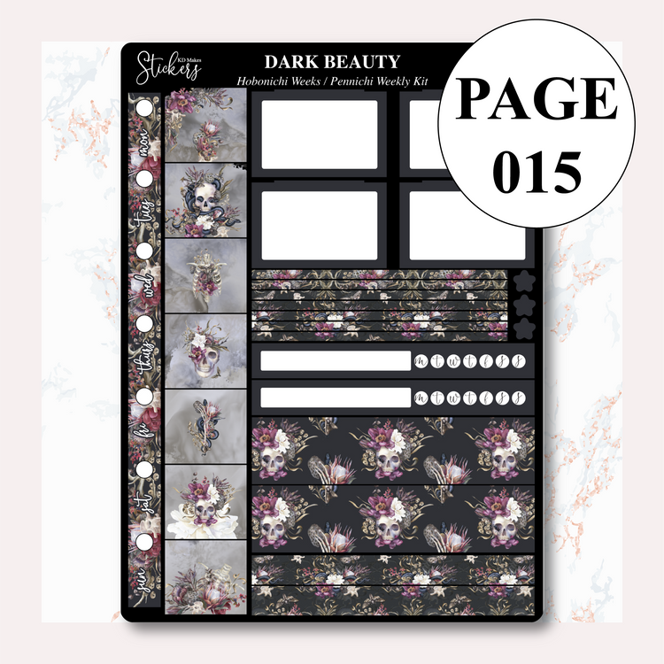 Dark Beauty | HOBONICHI WEEKS WEEKLY KIT