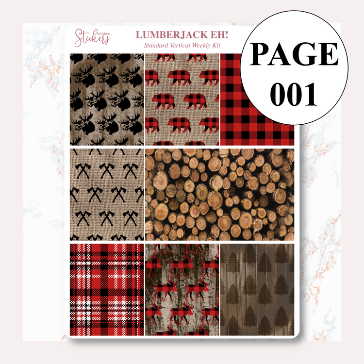Lumberjack Eh! - Weekly Vertical Kit