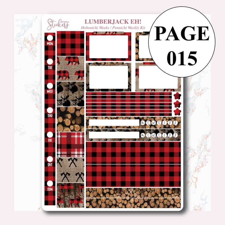 Lumberjack Eh! | HOBONICHI WEEKS WEEKLY KIT
