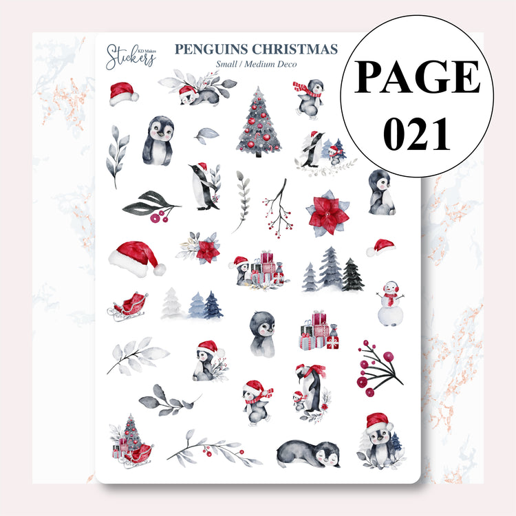C018 | Penguins Christmas | Deco Bundle