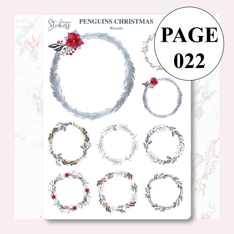 C018 | Penguins Christmas | Deco Bundle