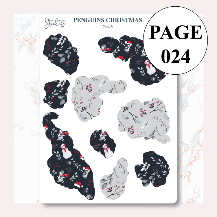 C018 | Penguins Christmas | Deco Bundle