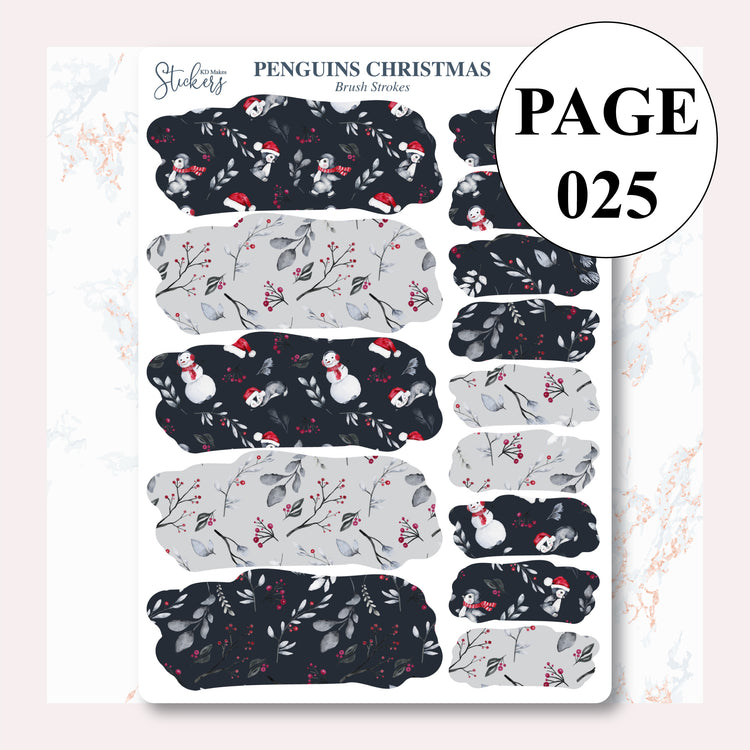 C018 | Penguins Christmas | Deco Bundle