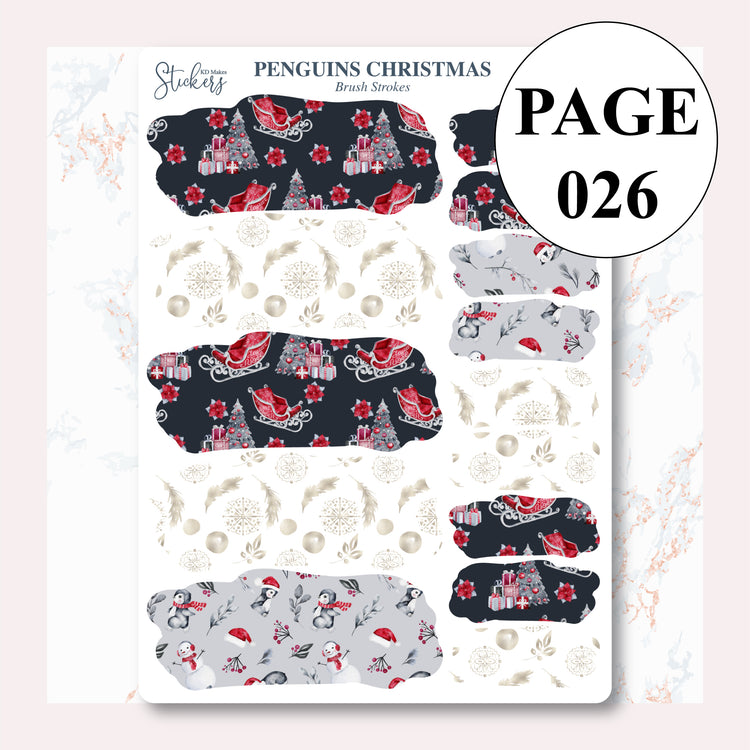 C018 | Penguins Christmas | Deco Bundle