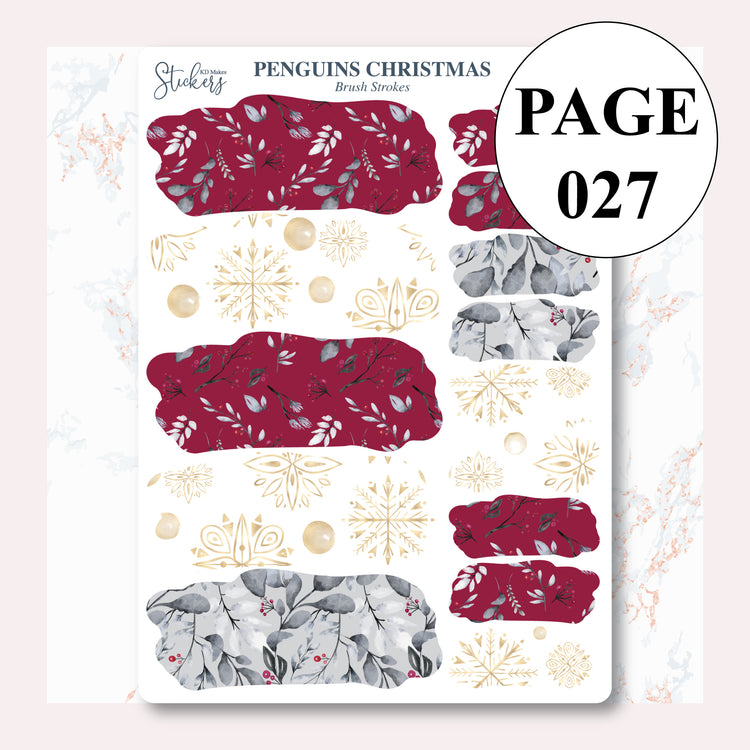 C018 | Penguins Christmas | Deco Bundle