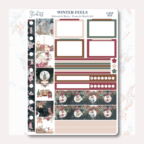 Winter Feels | HOBONICHI WEEKS WEEKLY KIT