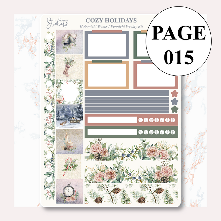 Cozy Holidays | HOBONICHI WEEKS WEEKLY KIT