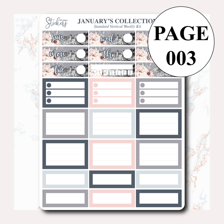 C028 - Weekly Vertical Kit