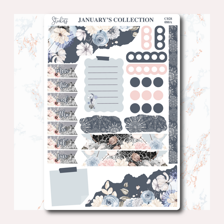 C028 - Journaling Kit with Date Covers