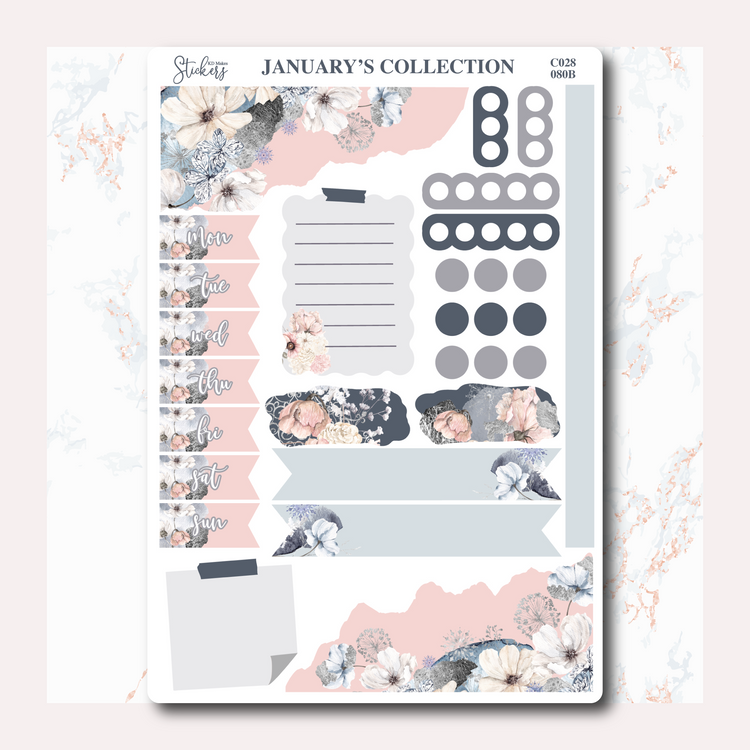 C028 - Journaling Kit with Date Covers
