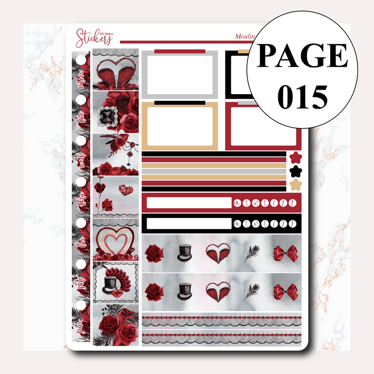 Moulin Rouge | HOBONICHI WEEKS WEEKLY KIT