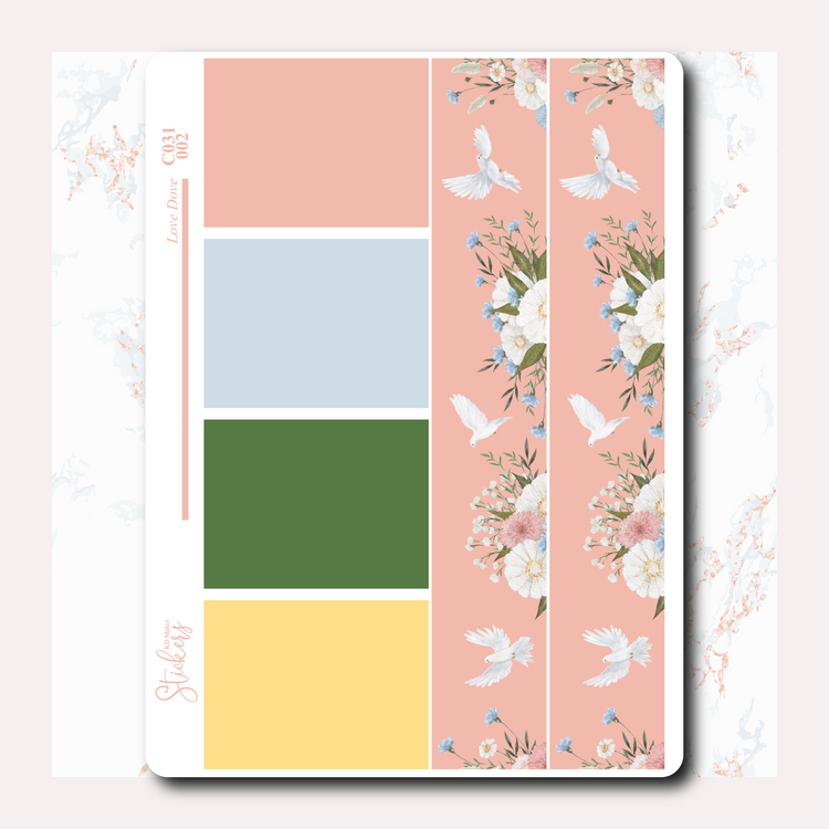 Love Dove - Weekly Vertical Kit