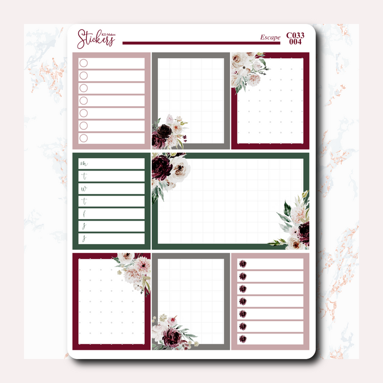 Escape - Weekly Vertical Kit