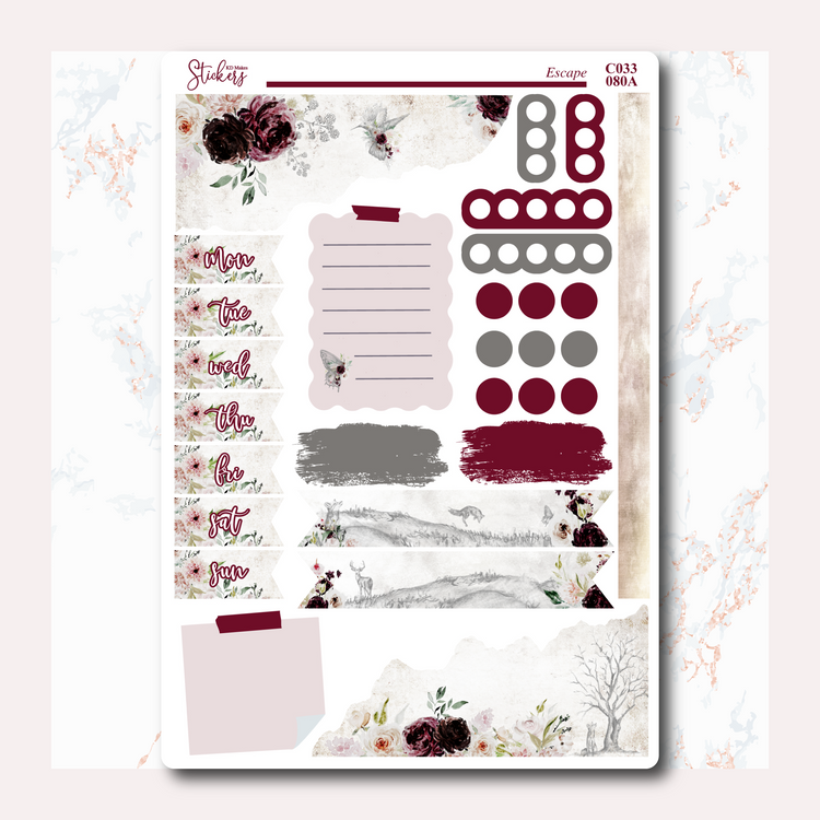 Escape - Journaling Kit with Date Covers