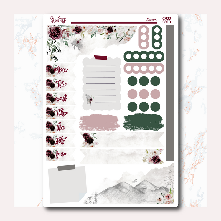 Escape - Journaling Kit with Date Covers