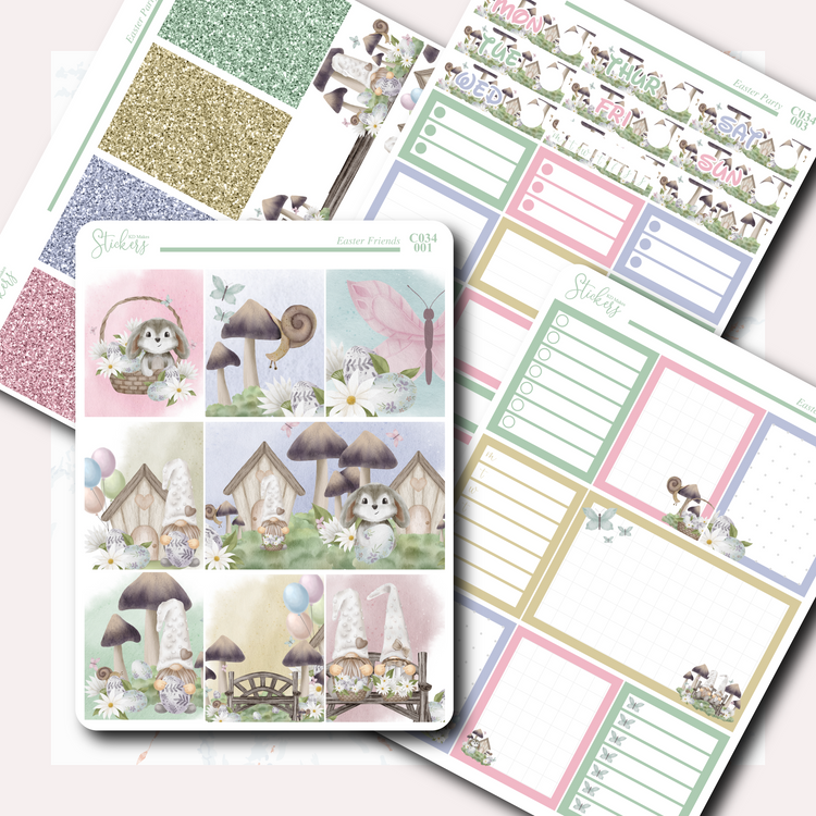 Easter Friends - Weekly Vertical Kit