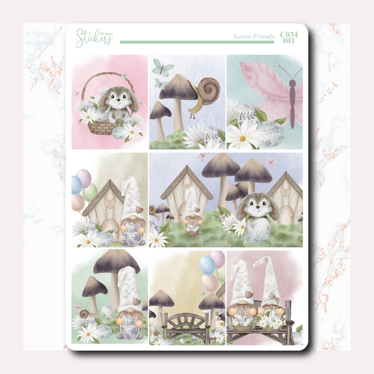 Easter Friends - Weekly Vertical Kit