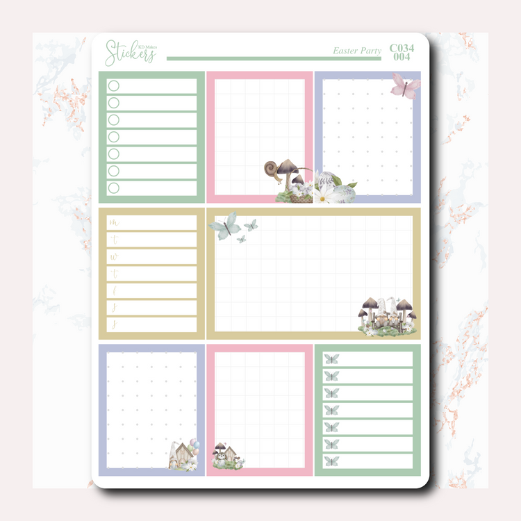 Easter Friends - Weekly Vertical Kit