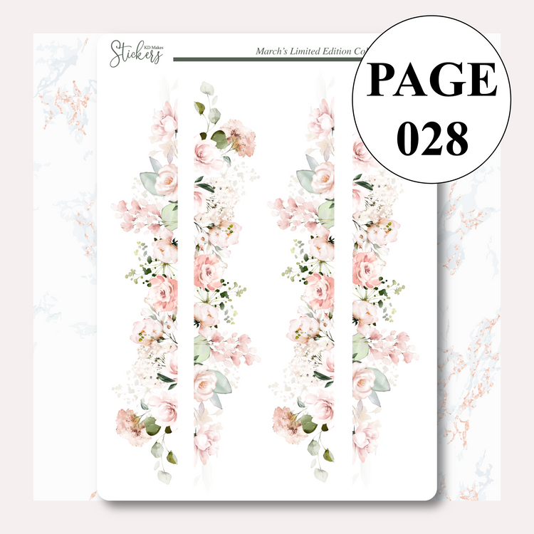 C036 | HUMMING BIRD & WATERCOLOUR FLOWERS | Deco Bundle