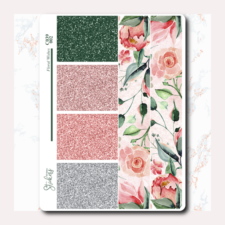 Floral Wishes - Weekly Vertical Kit
