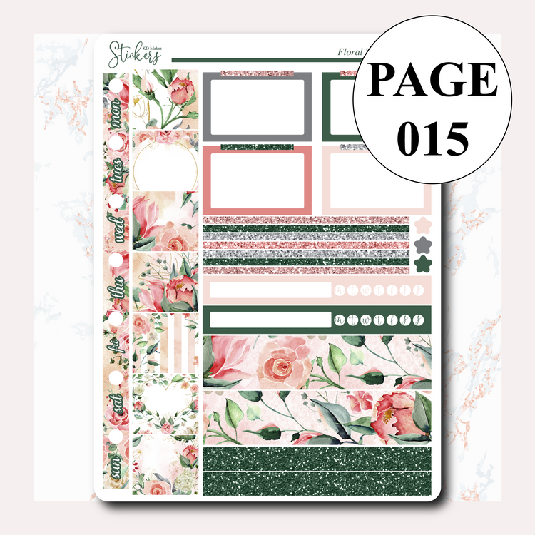 Floral Wishes | HOBONICHI WEEKS WEEKLY KIT