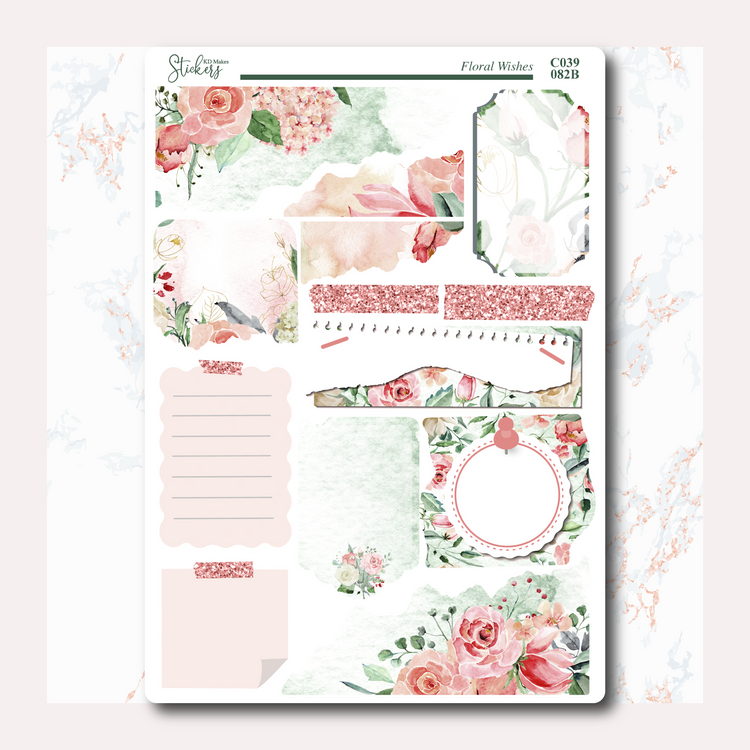 Floral Wishes - Freely Journaling Kit