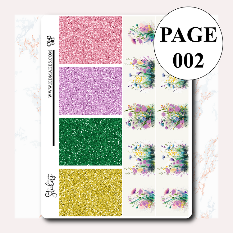 Wildflower - Weekly Vertical Kit