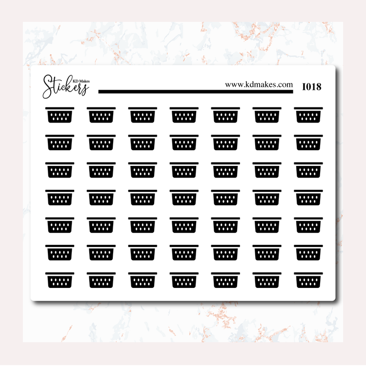 Laundry Basket Icon