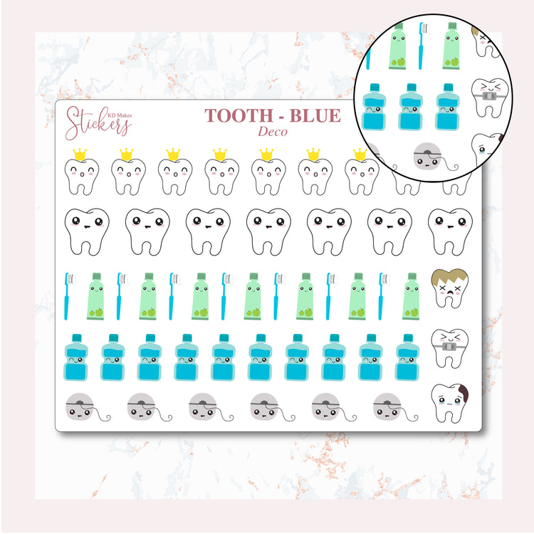TOOTH - BLUE