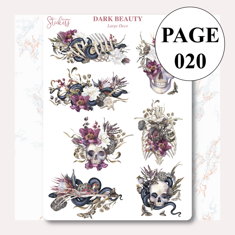 C015 | Dark Beauty | Deco Bundle
