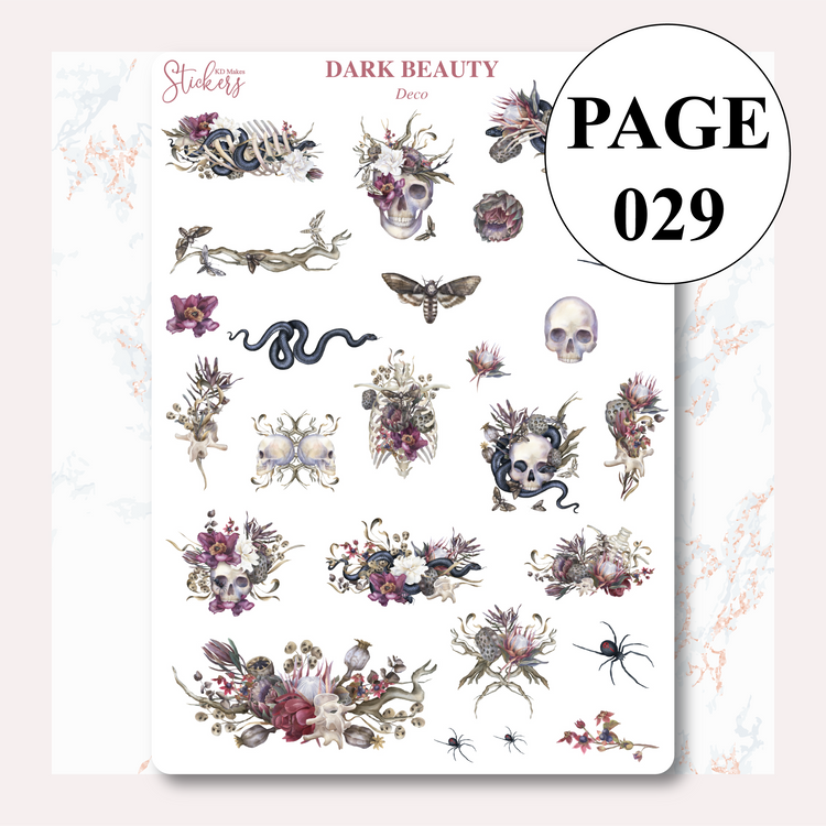 C015 | Dark Beauty | Deco Bundle