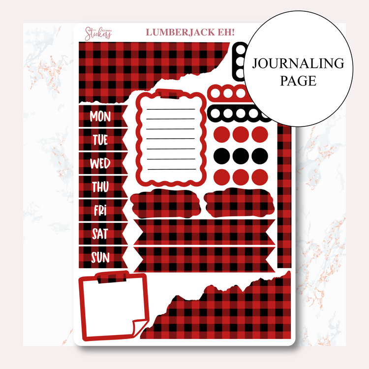Lumberjack Eh! - Journaling Kit with Date Covers
