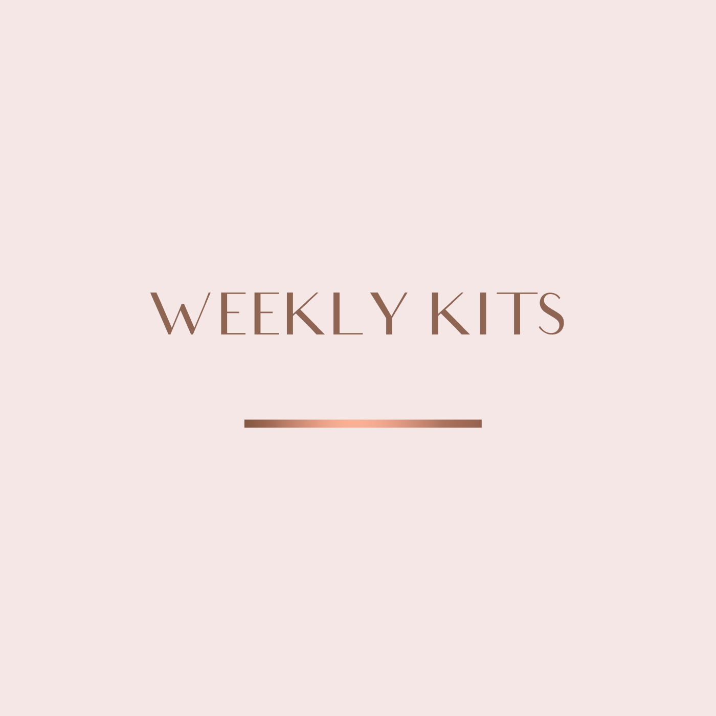 Standard Vertical Weekly Kits
