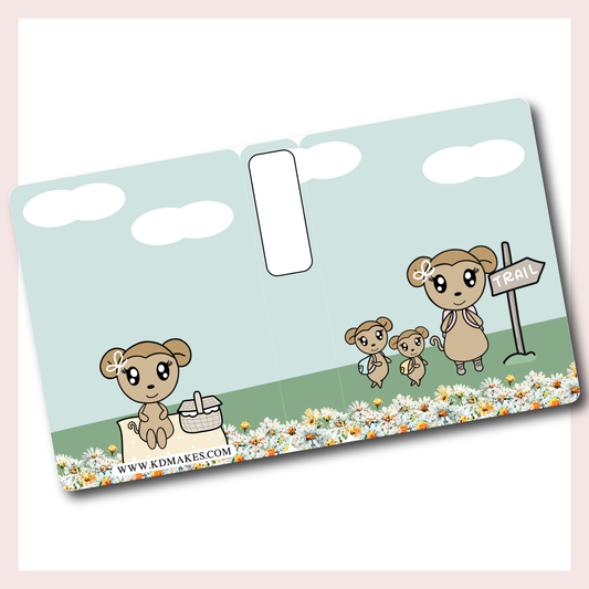 C073 050 | COLOURFUL DAISIES | STICKER ALBUM | A PMC COLLAB