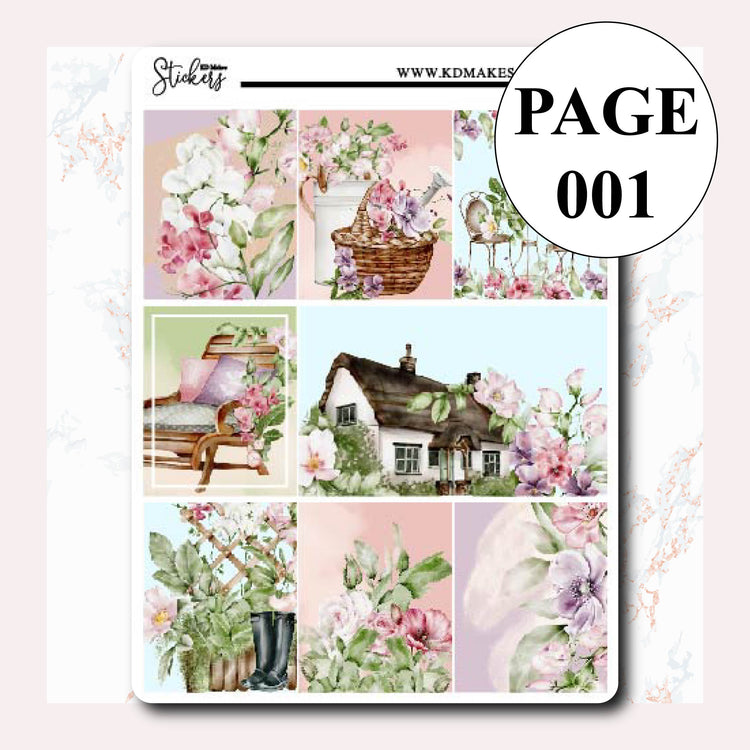 C046 | COTTAGE HIDEOUT | WEEKLY VERTICAL KIT