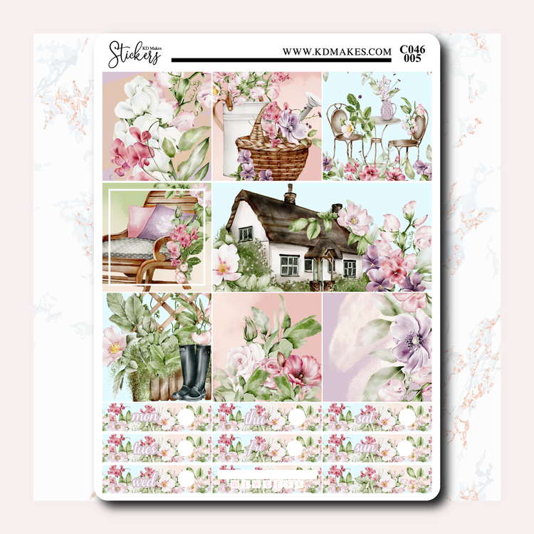 C046 | COTTAGE HIDEOUT | B6 WEEKLY KIT