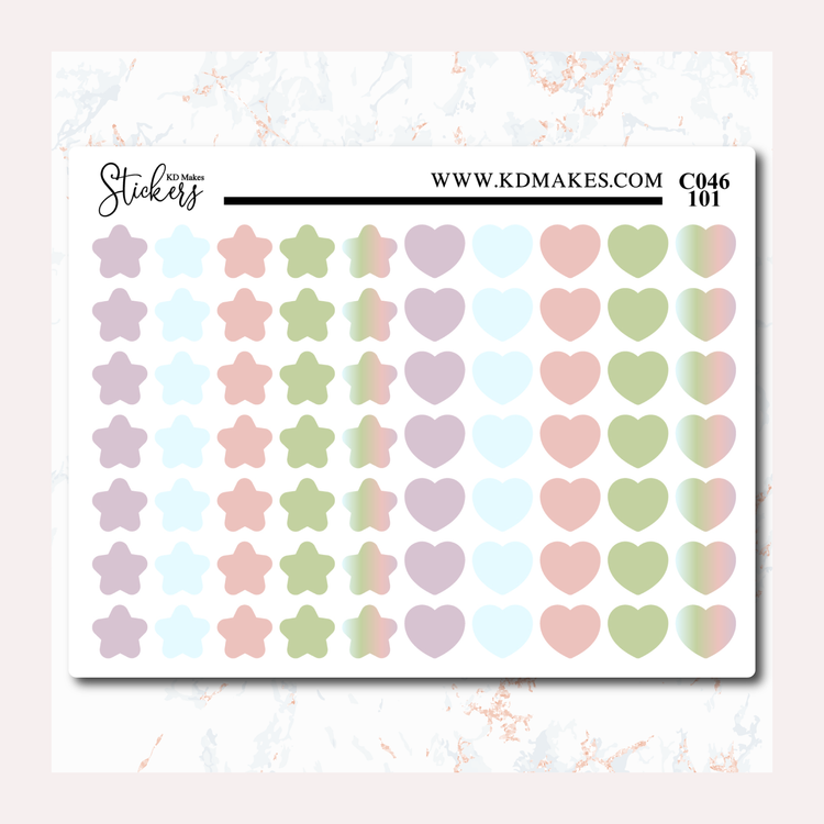JUNE'S LIMITED EDITION COLLECTION - HEARTS & STARS
