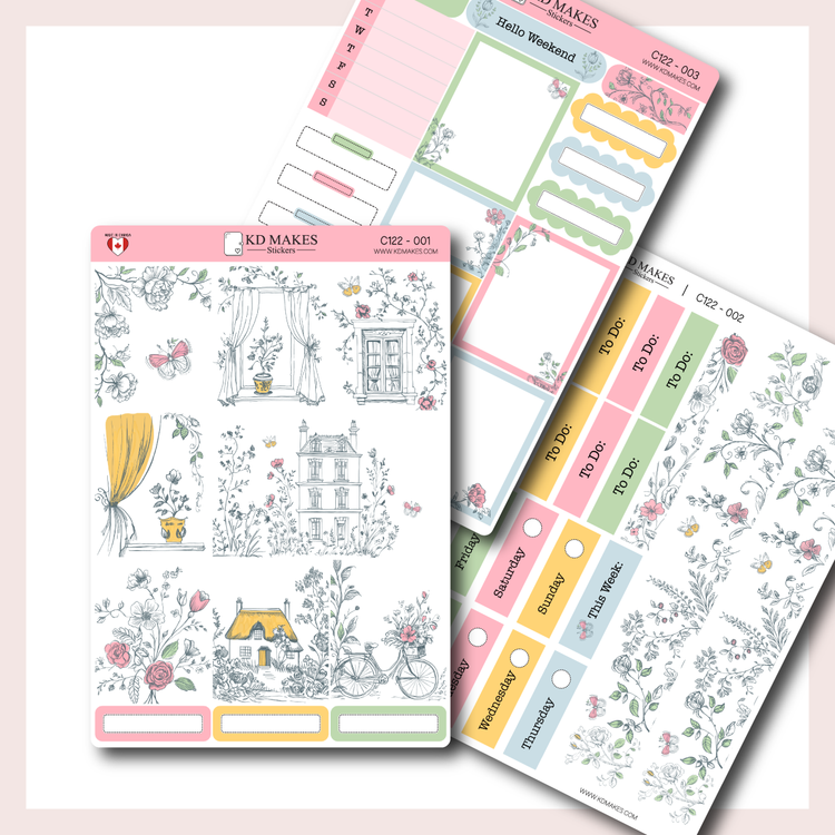 C122 | WEEKLY VERTICAL KIT