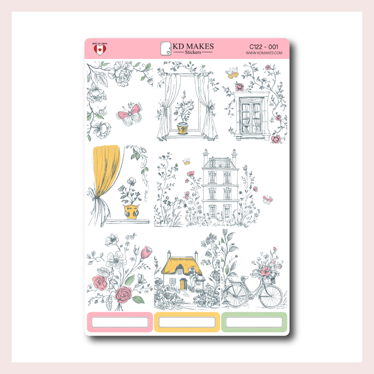 C122 | WEEKLY VERTICAL KIT