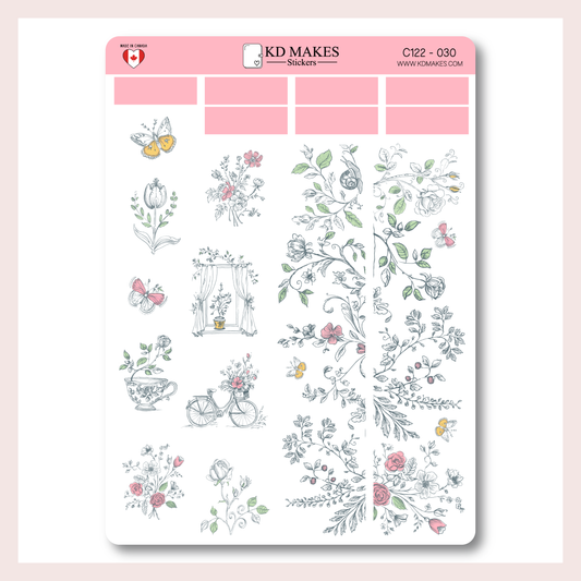 C122 | MINIMAL A5 HOBONICHI COUSINS WEEKLY