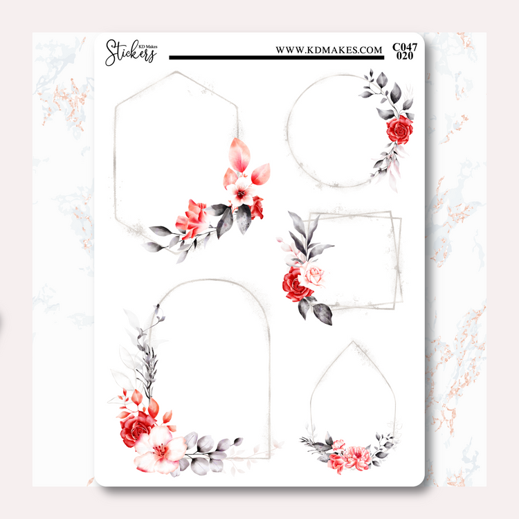 July's Limited Edition Collection Deco Sheet