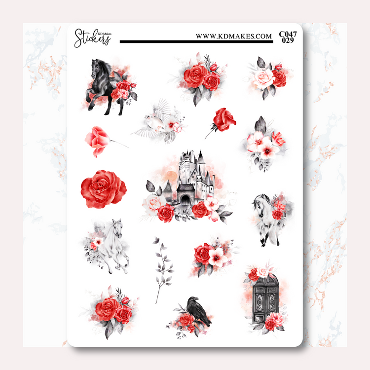 July's Limited Edition Collection Deco Sheet