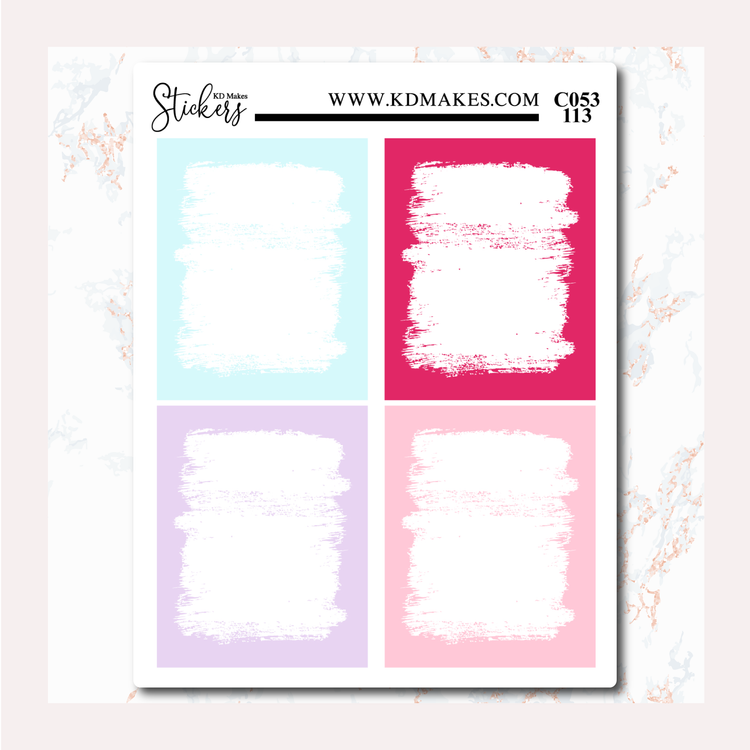 PINK WORLD - Standard Vertical - Full Box Solid Colour Background